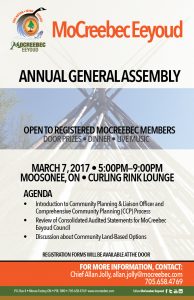 MOCREEBEC EEYOUD ANNUAL GENERAL ASSEMBLY