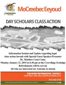 Day Scholar Information / Update Session