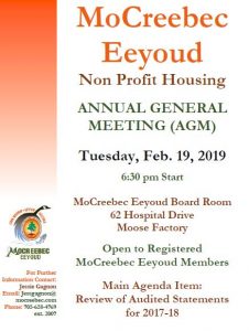 Housing AGM February 19, 2019